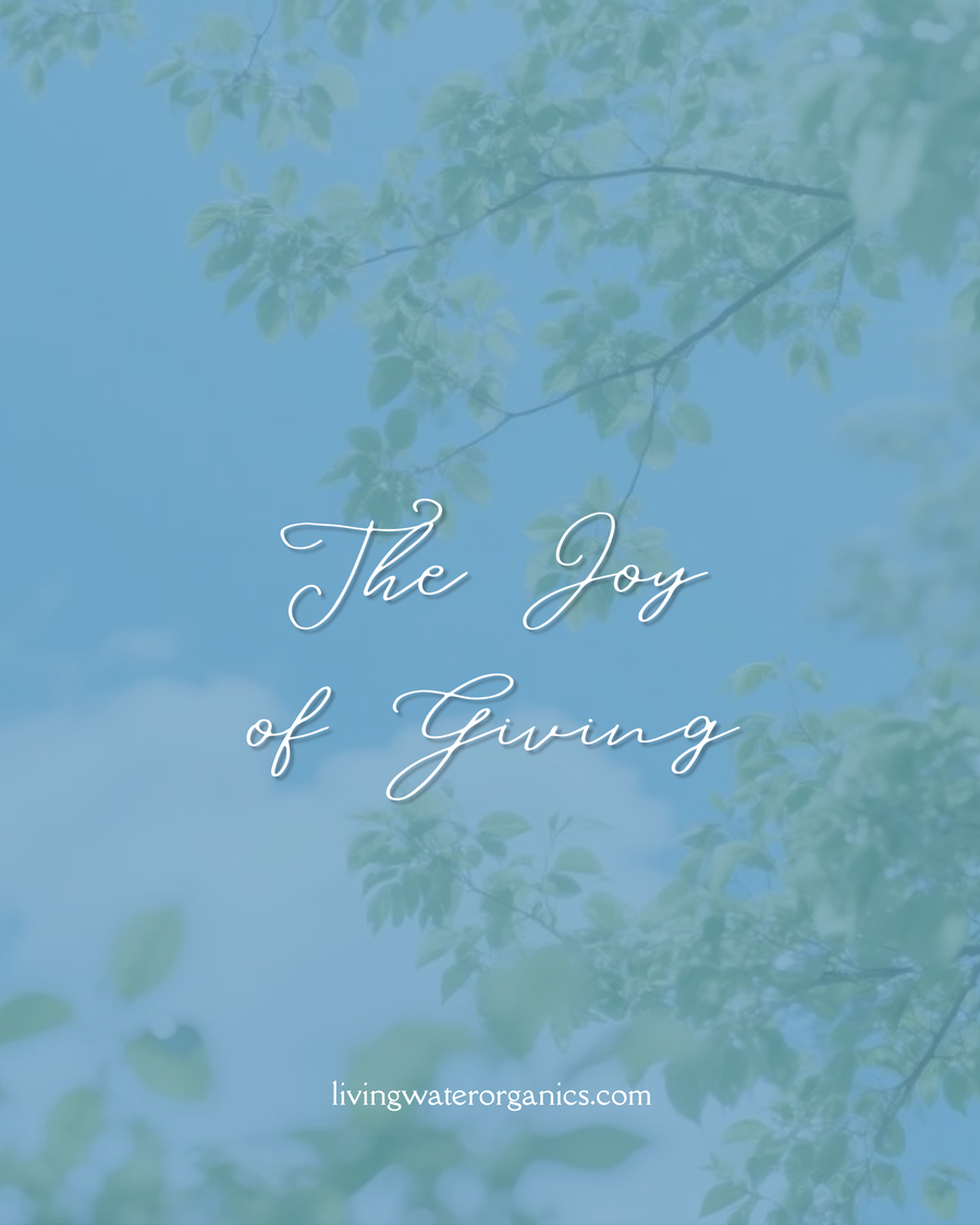 The Joy of Giving