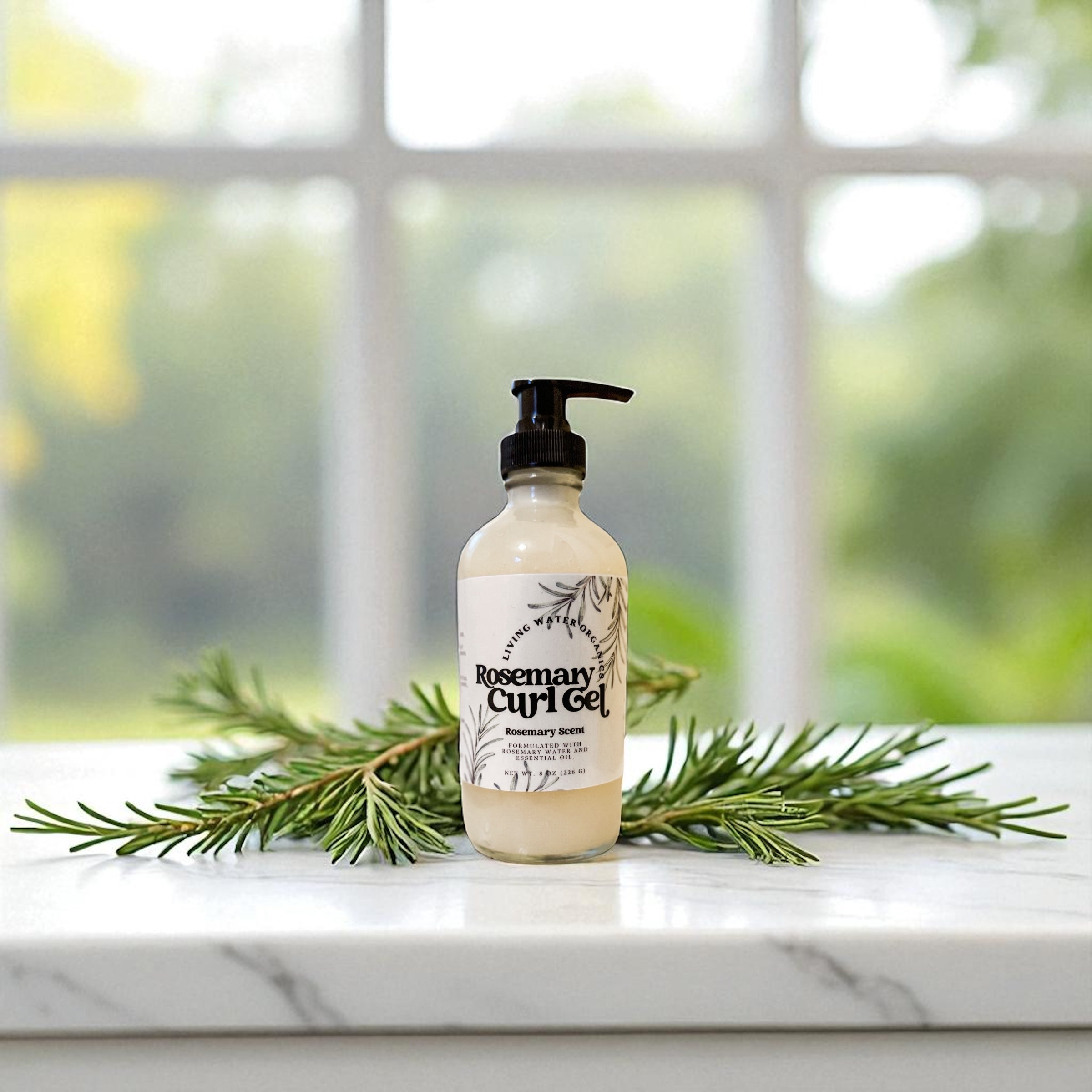 Rosemary Curl Gel (Medium to Strong Hold)