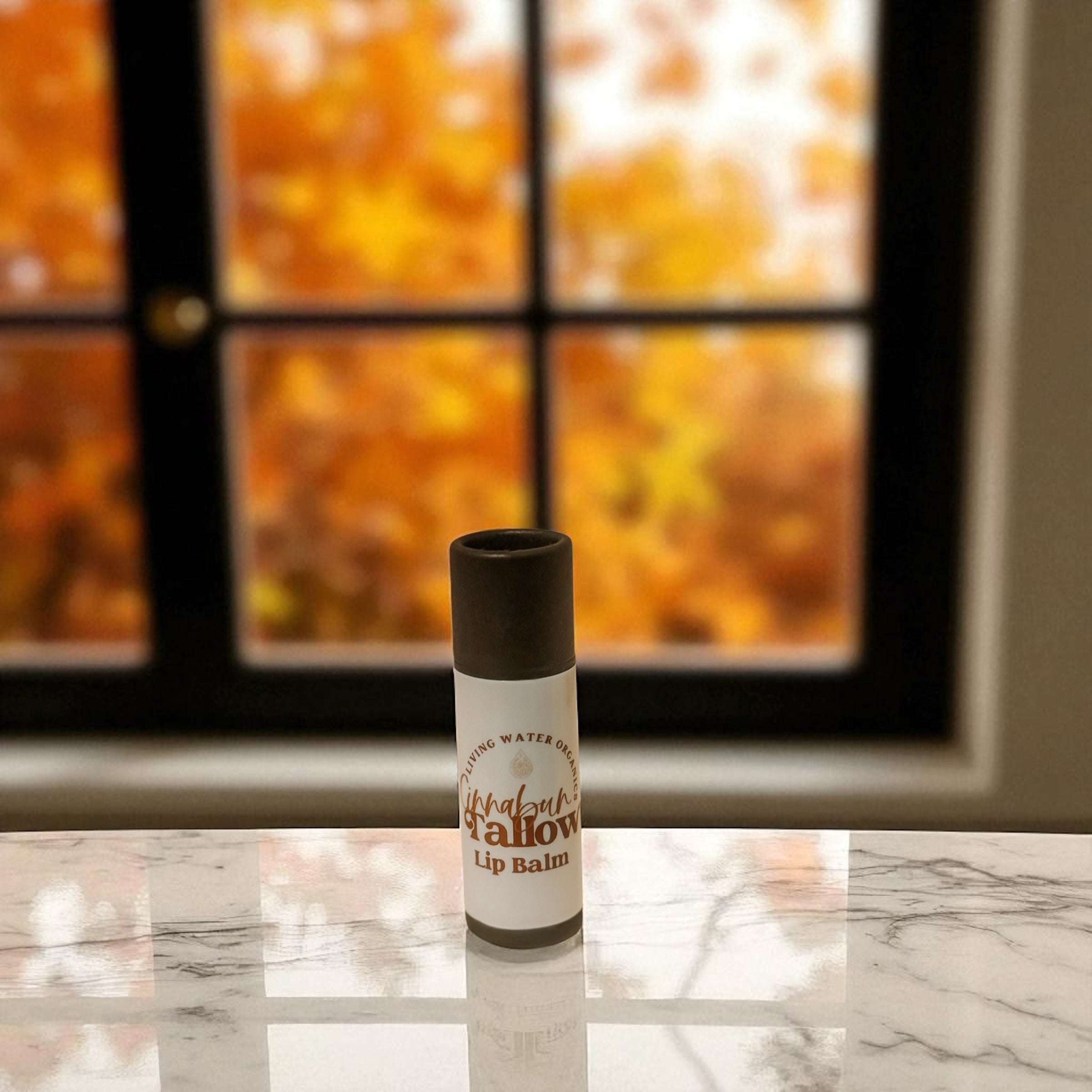 Tallow Lip Balm Cinnamon Roll Flavor