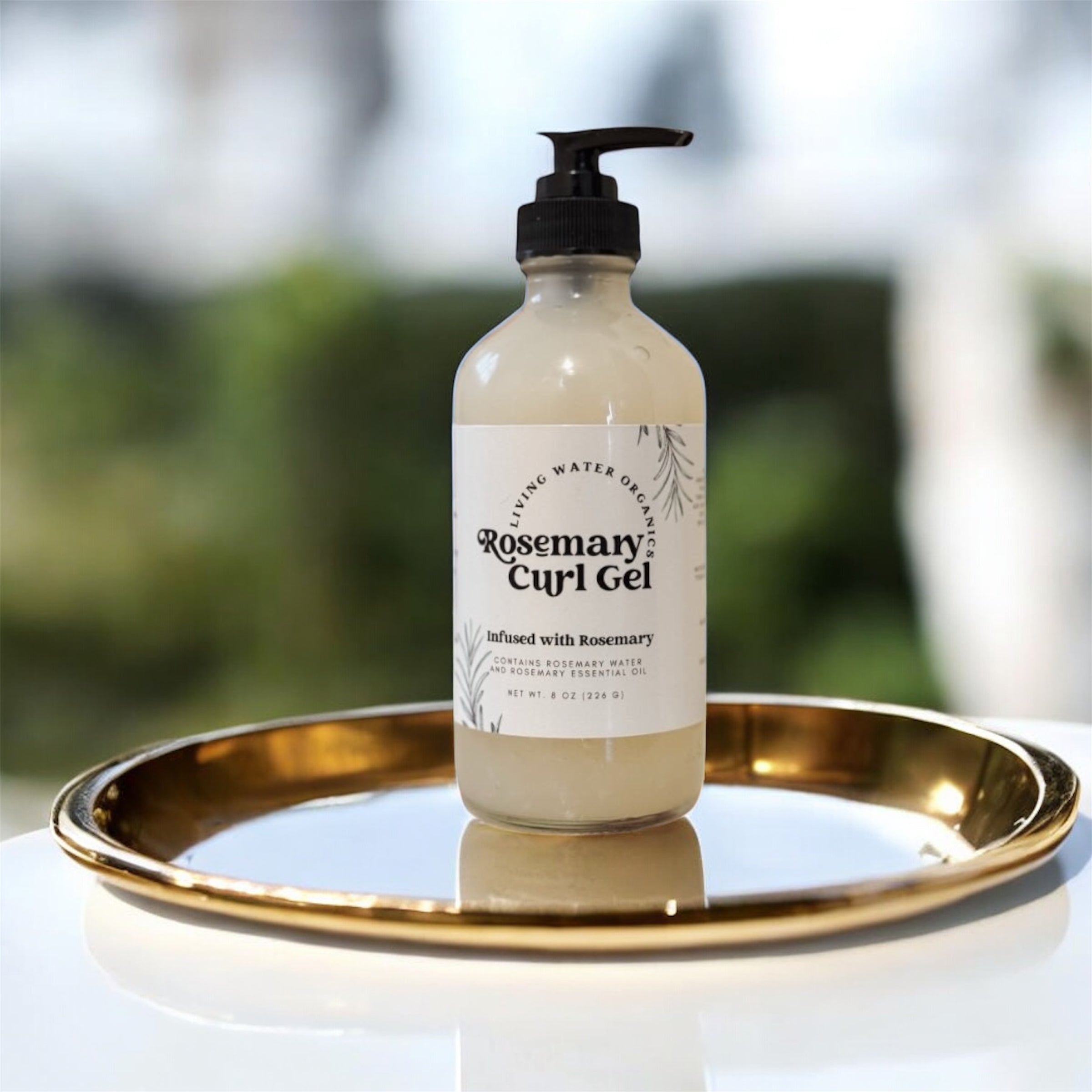 Rosemary Curl Gel (Medium to Strong Hold)