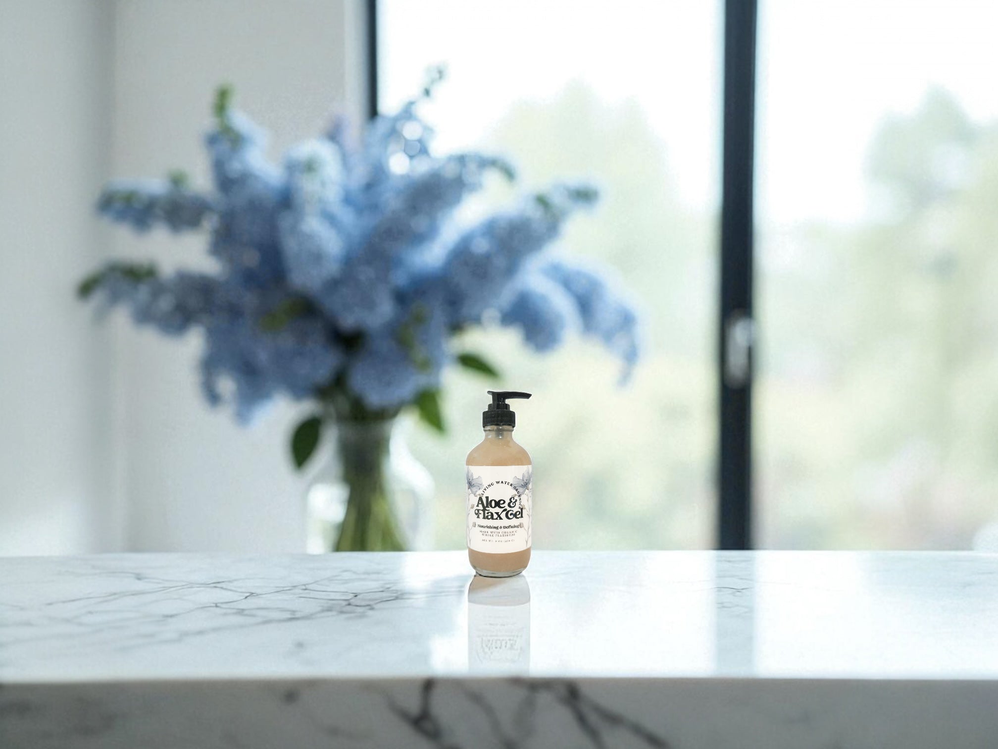 Aloe Vera & Flaxseed Gel, Nourishing (Medium Hold)