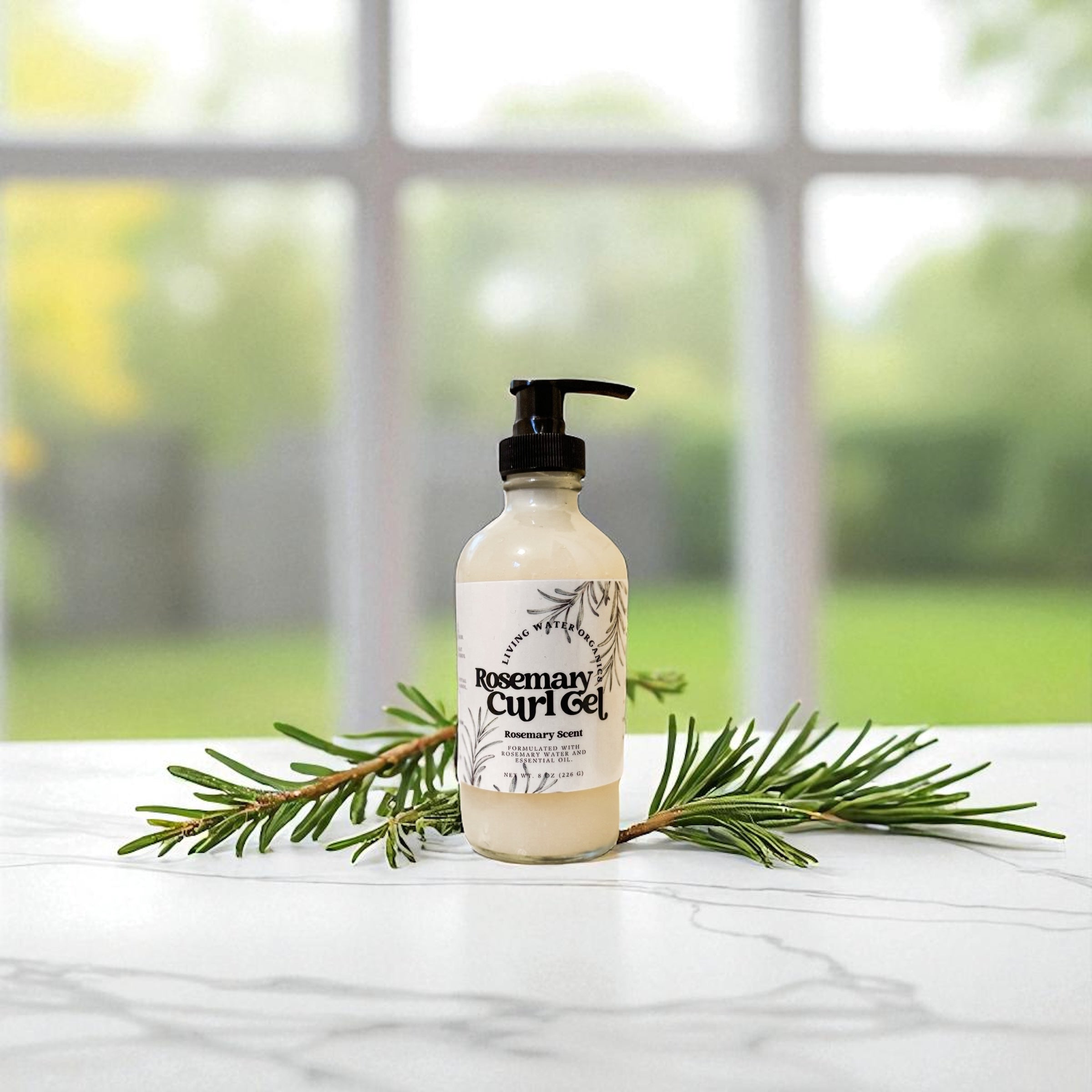 Rosemary Curl Gel (Medium to Strong Hold)