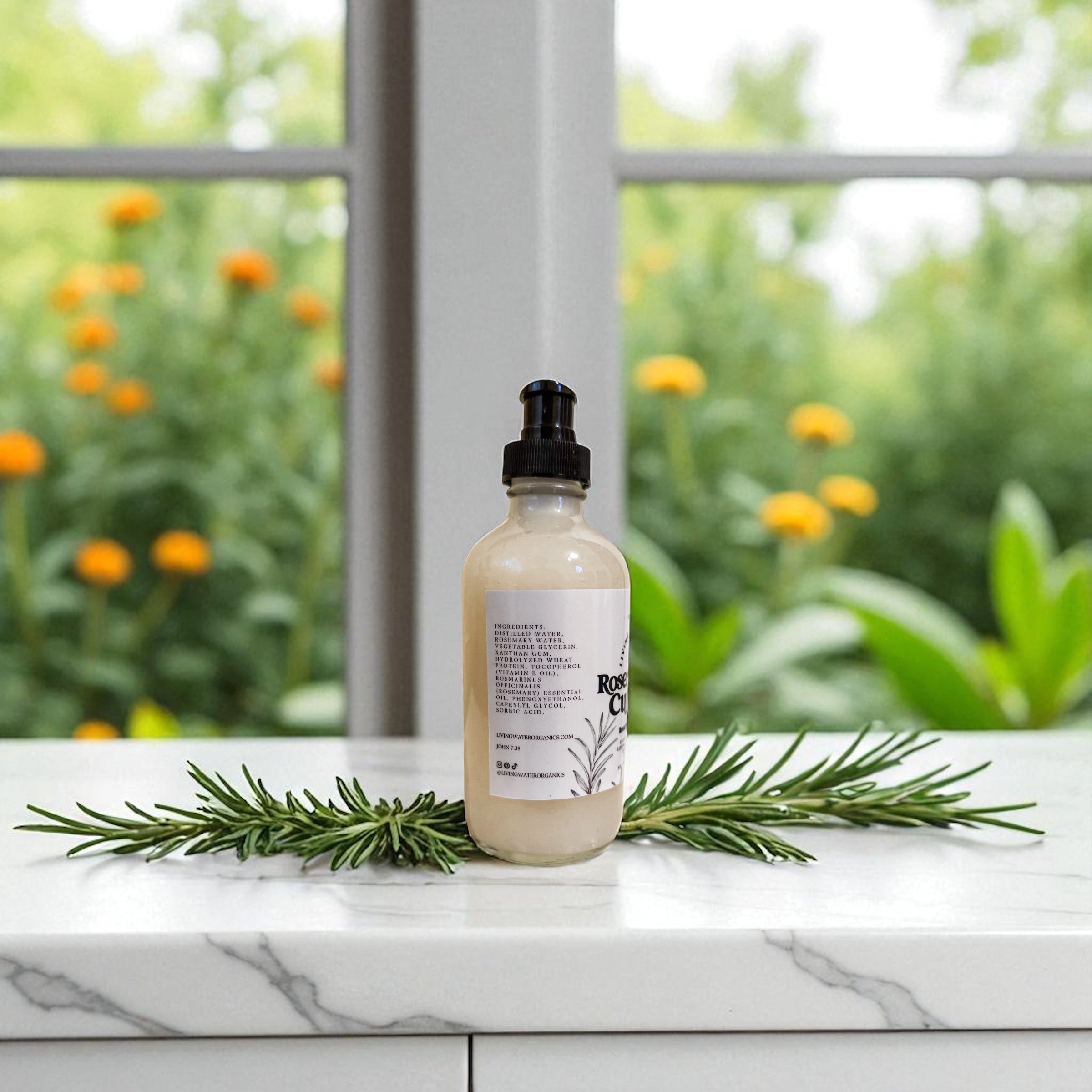 Rosemary Curl Gel (Medium to Strong Hold)