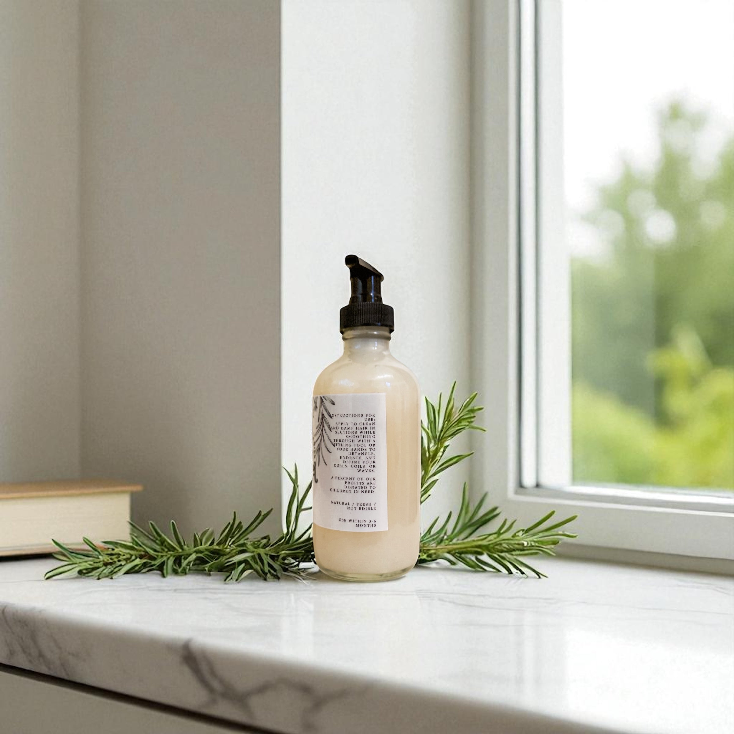 Rosemary Curl Gel (Medium to Strong Hold)