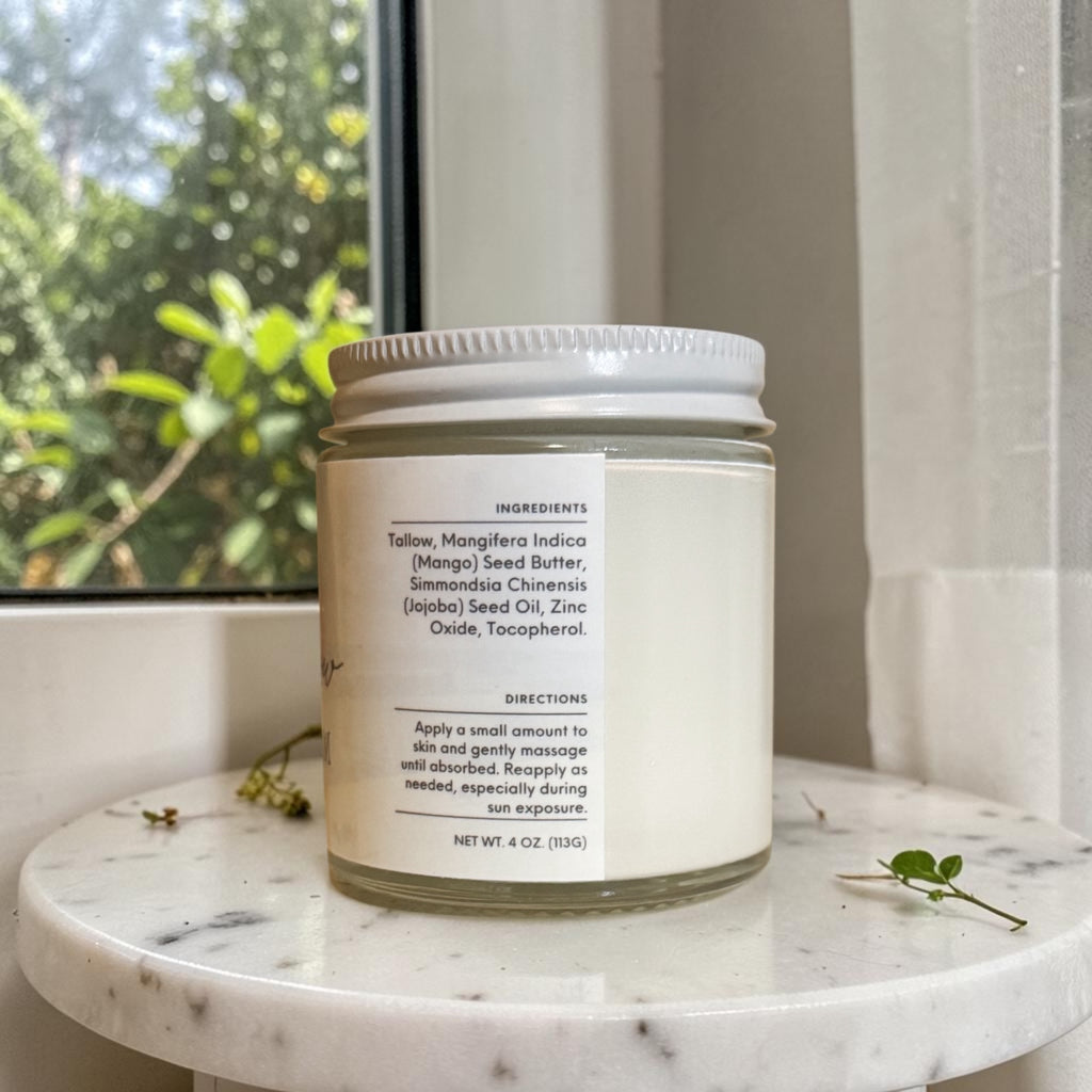 Tallow Sun Balm