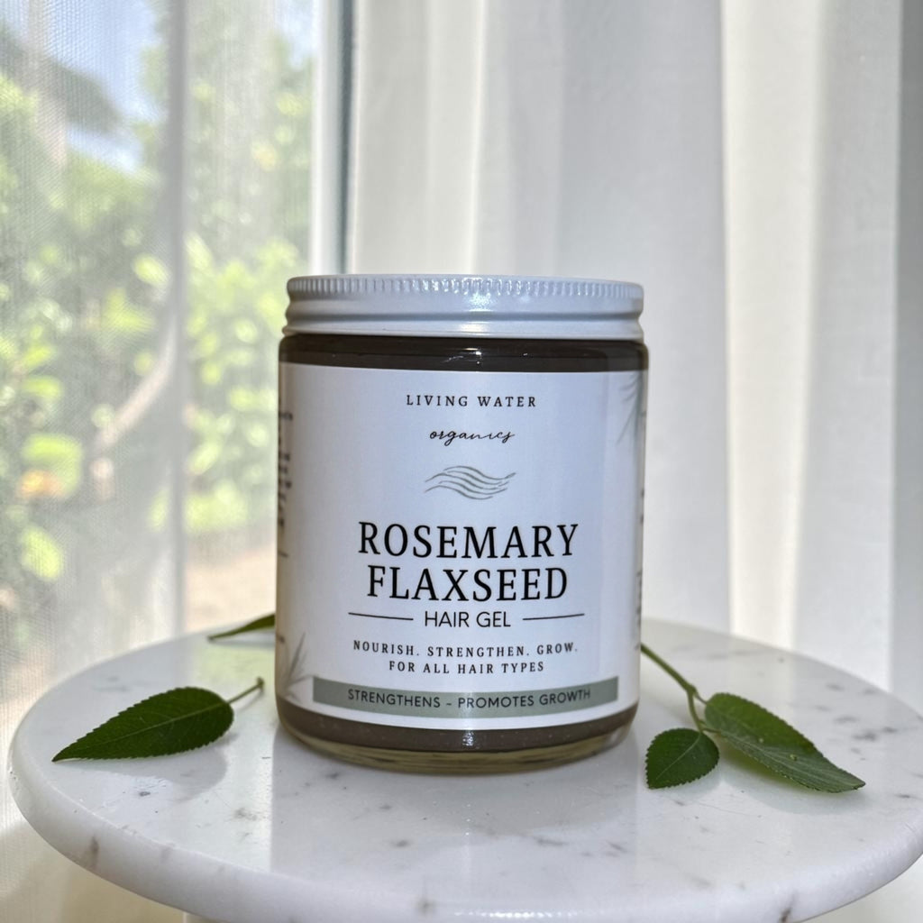 Rosemary Flaxseed Gel made with Organic Flaxseeds