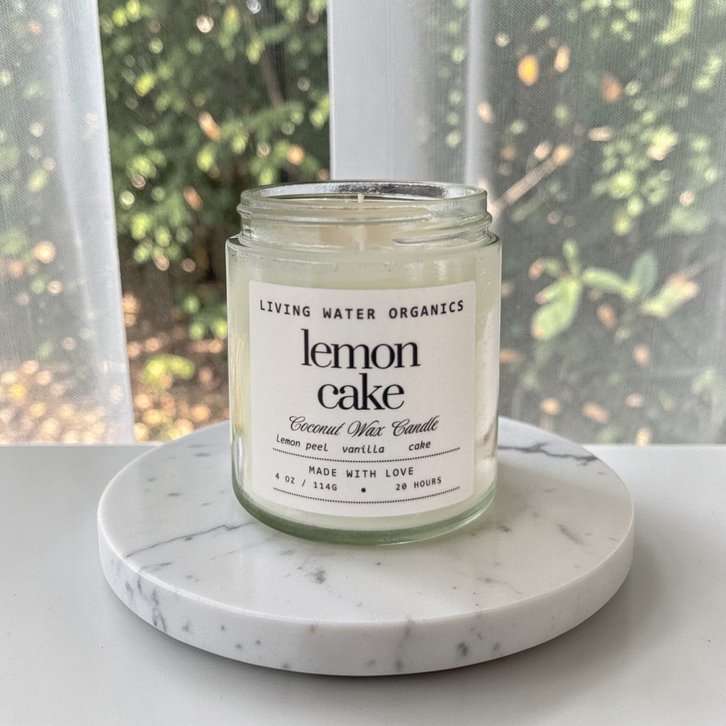 Lemon Cake Coconut Wax Candle