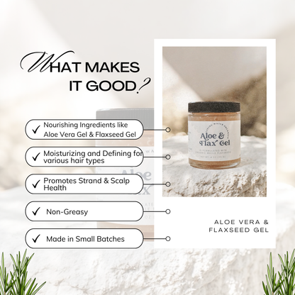 Aloe Vera & Flaxseed Gel (New Label)