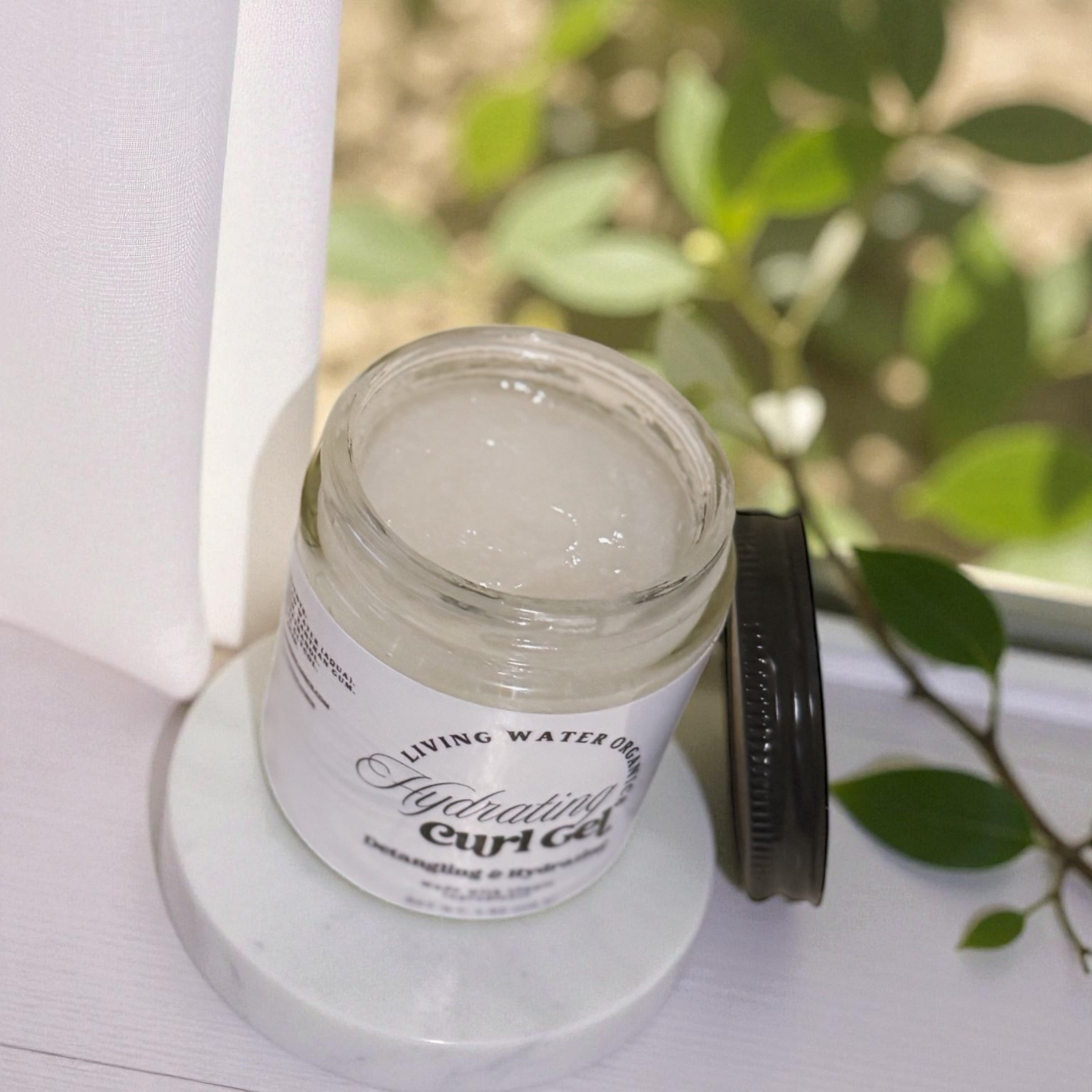 Hydrating Curl Gel for Curly, Coily, and Wavy Hair Oil-Free (Buildable Medium to Strong Hold)