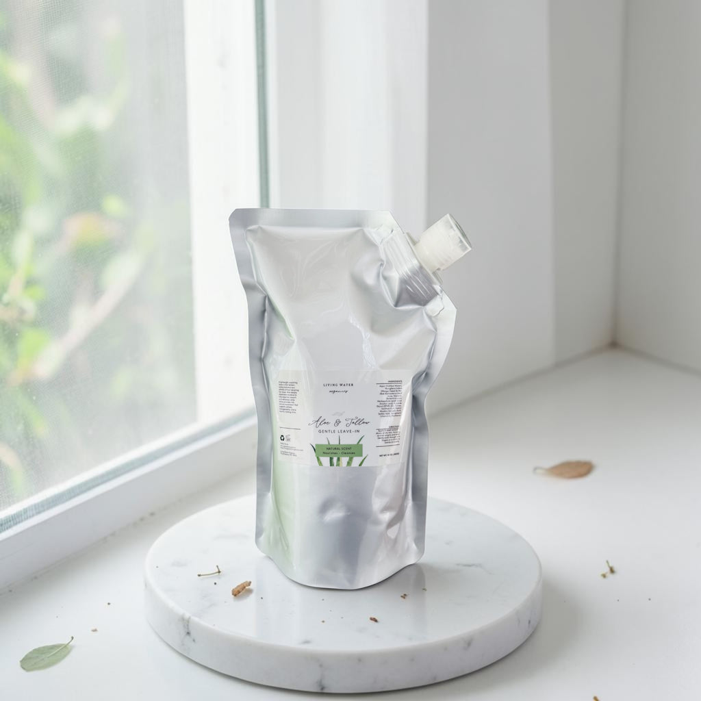 Aloe & Tallow Shampoo and Leave-In Conditioner Set Hydrating for All Hair Types