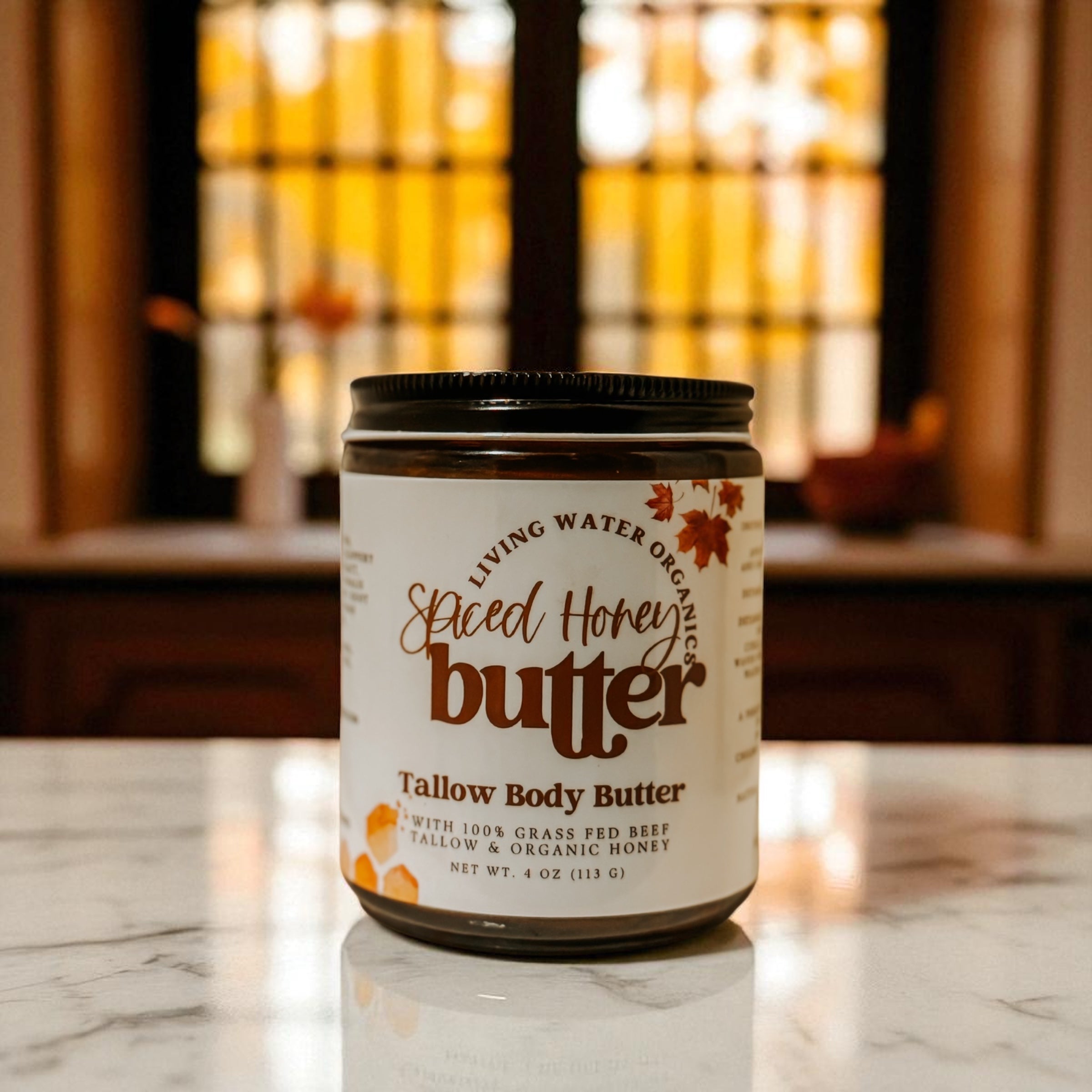Spiced Honey Shampoo, Conditioner, Body Butter, Cinnabun Lip Balm Bundle