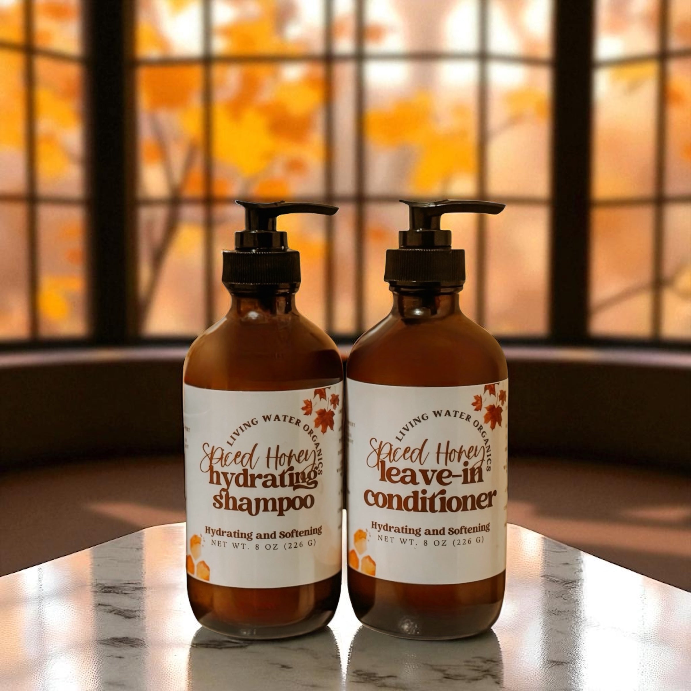 Spiced Honey Shampoo and Conditioner Hydrating and Strengthening