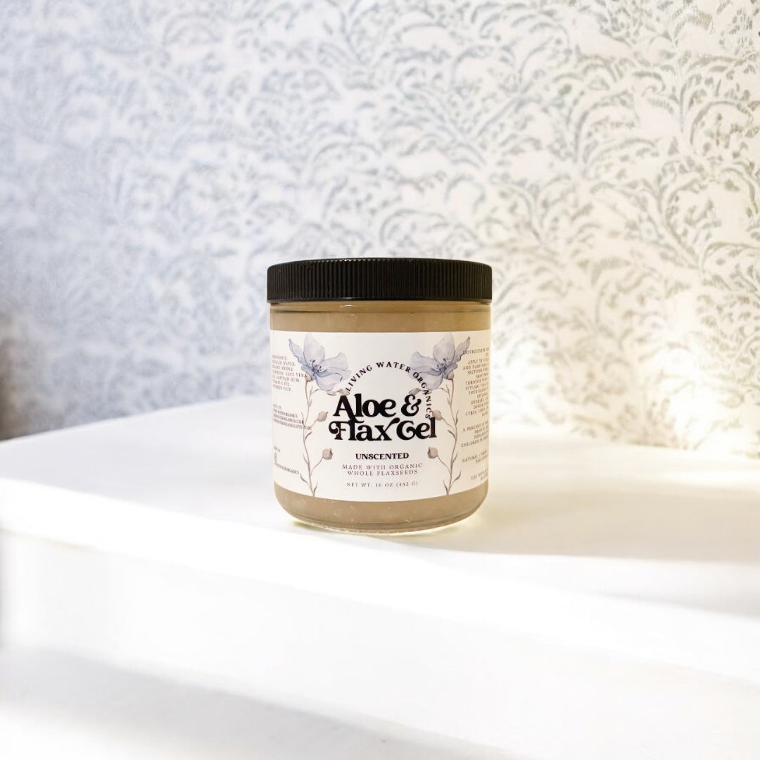 Aloe Vera & Flaxseed Gel, Nourishing (Medium Hold)