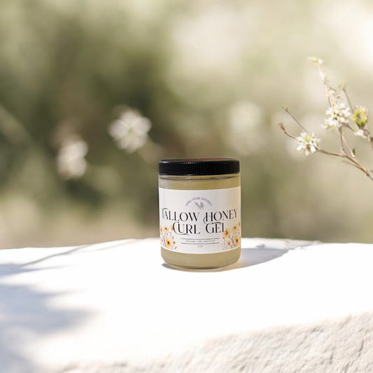 Tallow Honey Curl Gel with 100% Grass Fed Tallow