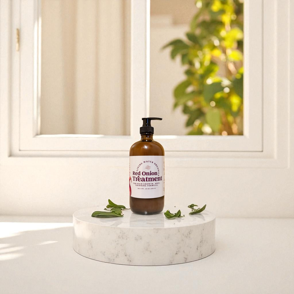 Red Onion and Rosemary Hair Loss Treatment for Hair Growth