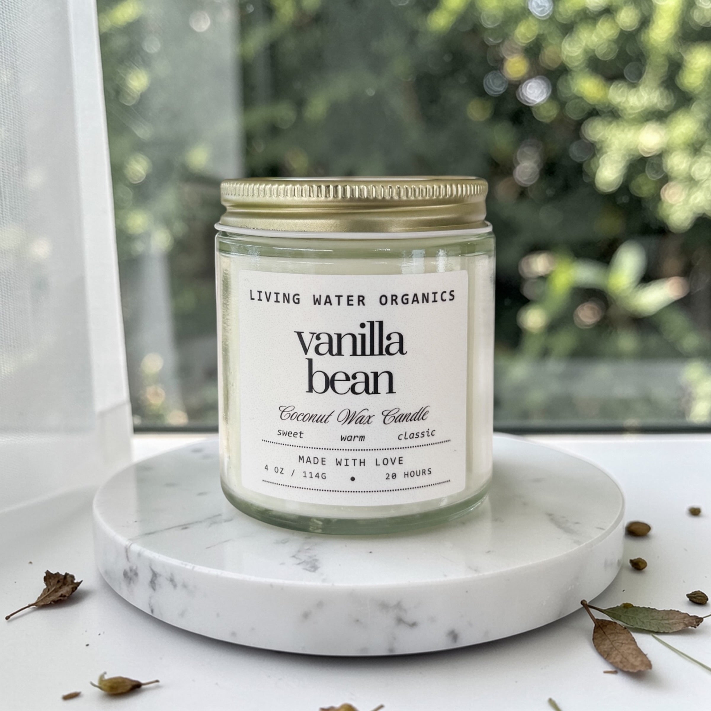 Vanilla Bean Coconut Wax Candles