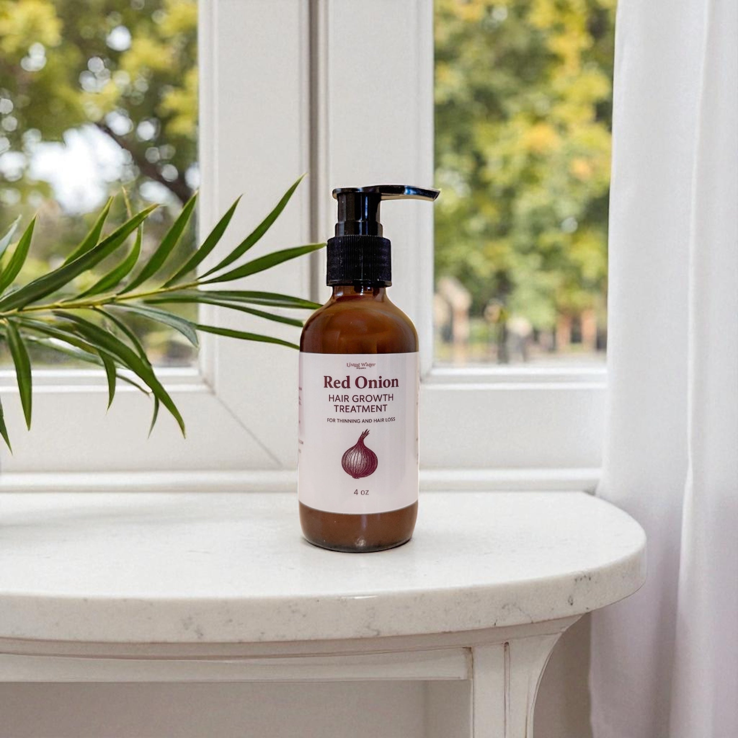 Red Onion and Rosemary Hair Loss Treatment for Hair Growth