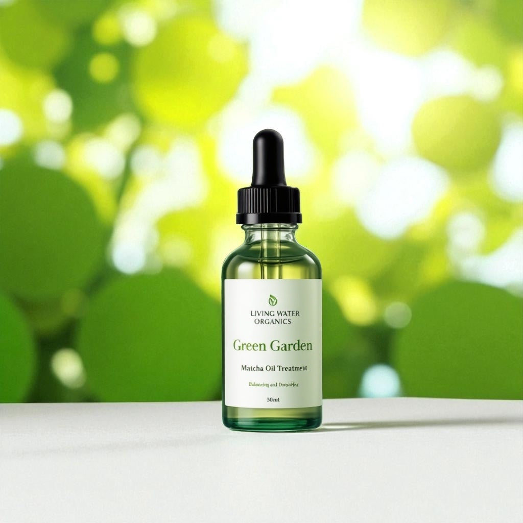 Matcha Hair Oil Treatment Detoxifying and Balancing Pre-Wash Oil