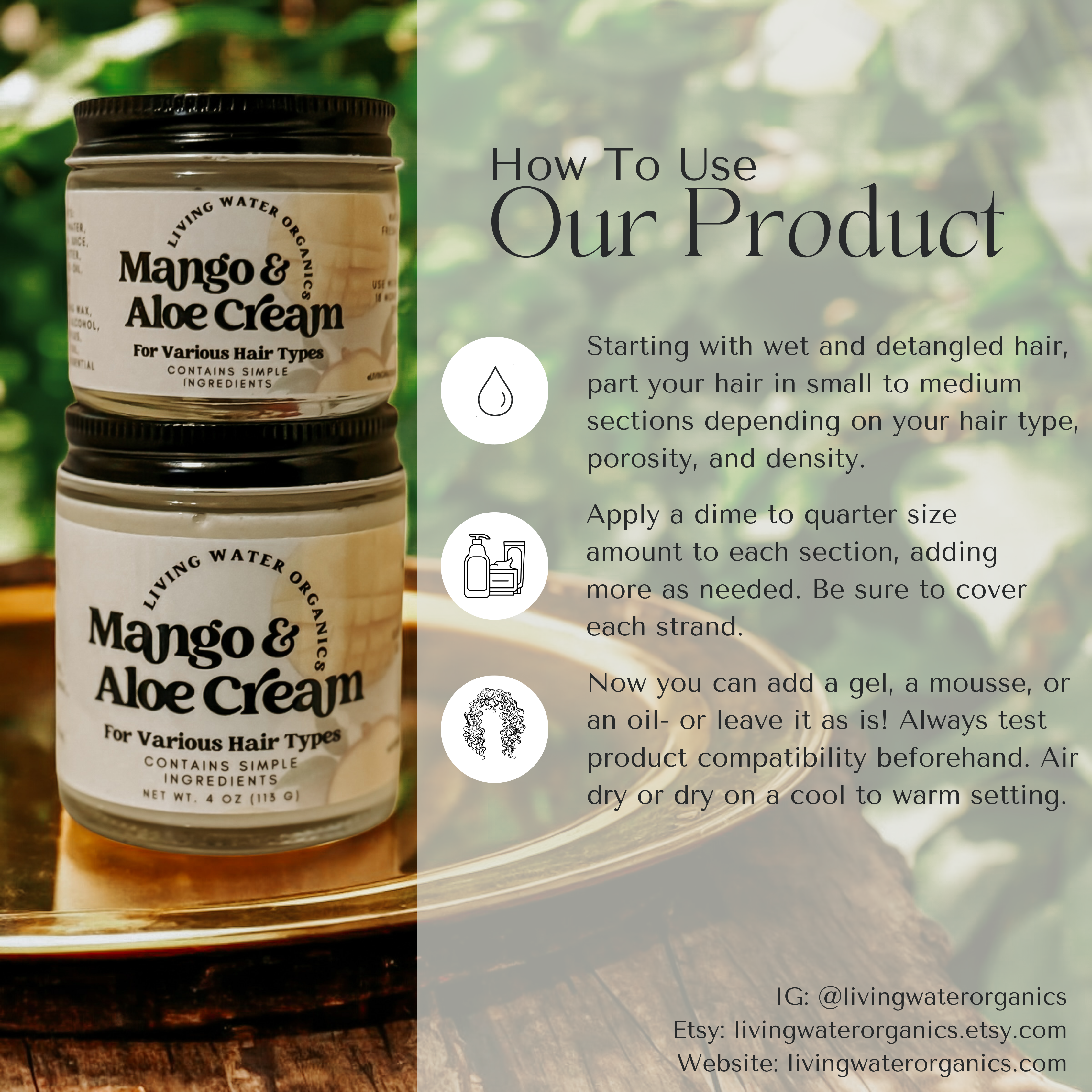 Mango & Aloe Curl Cream