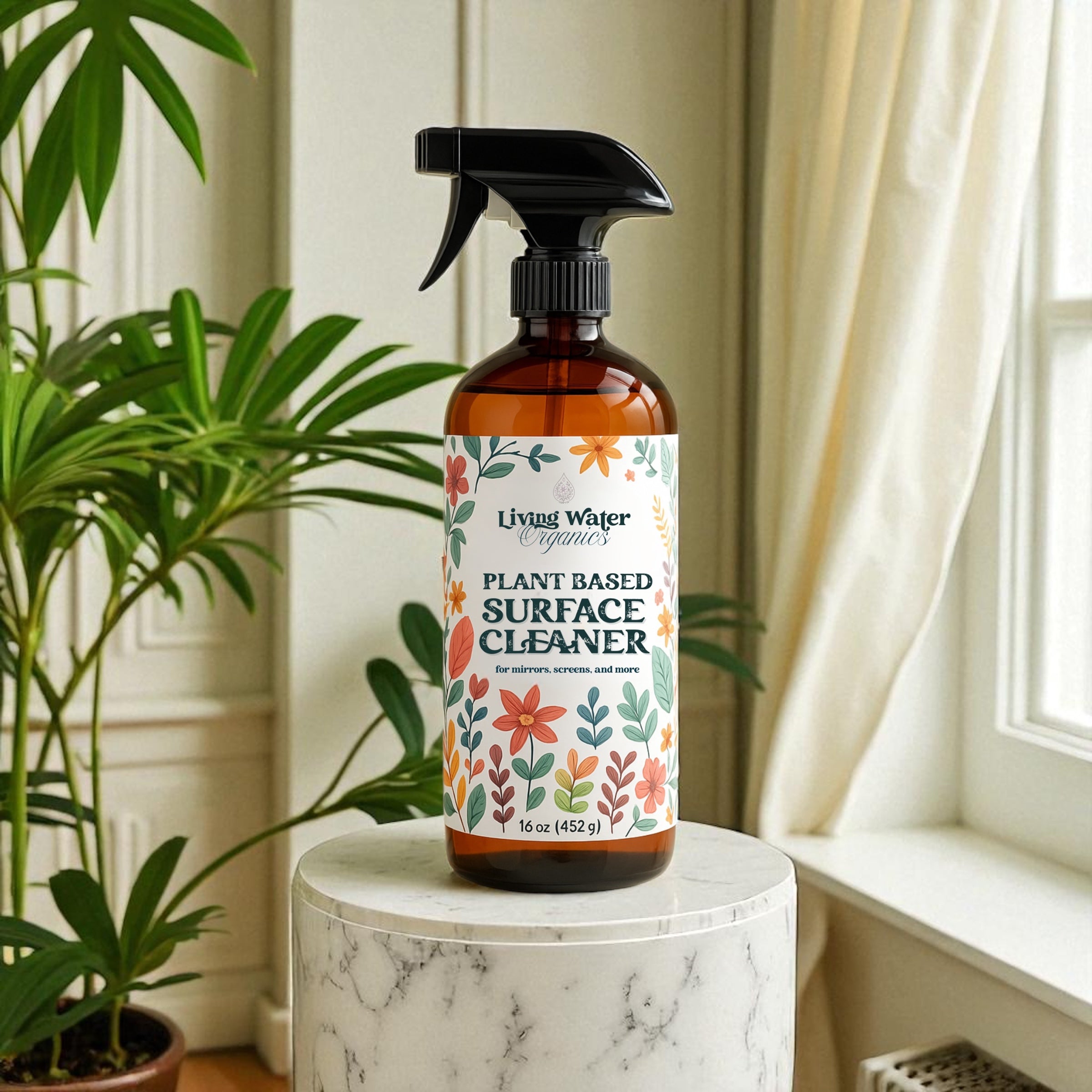Plant Based Screen & Surface Cleaner - Gentle Daily Cleaning Spray