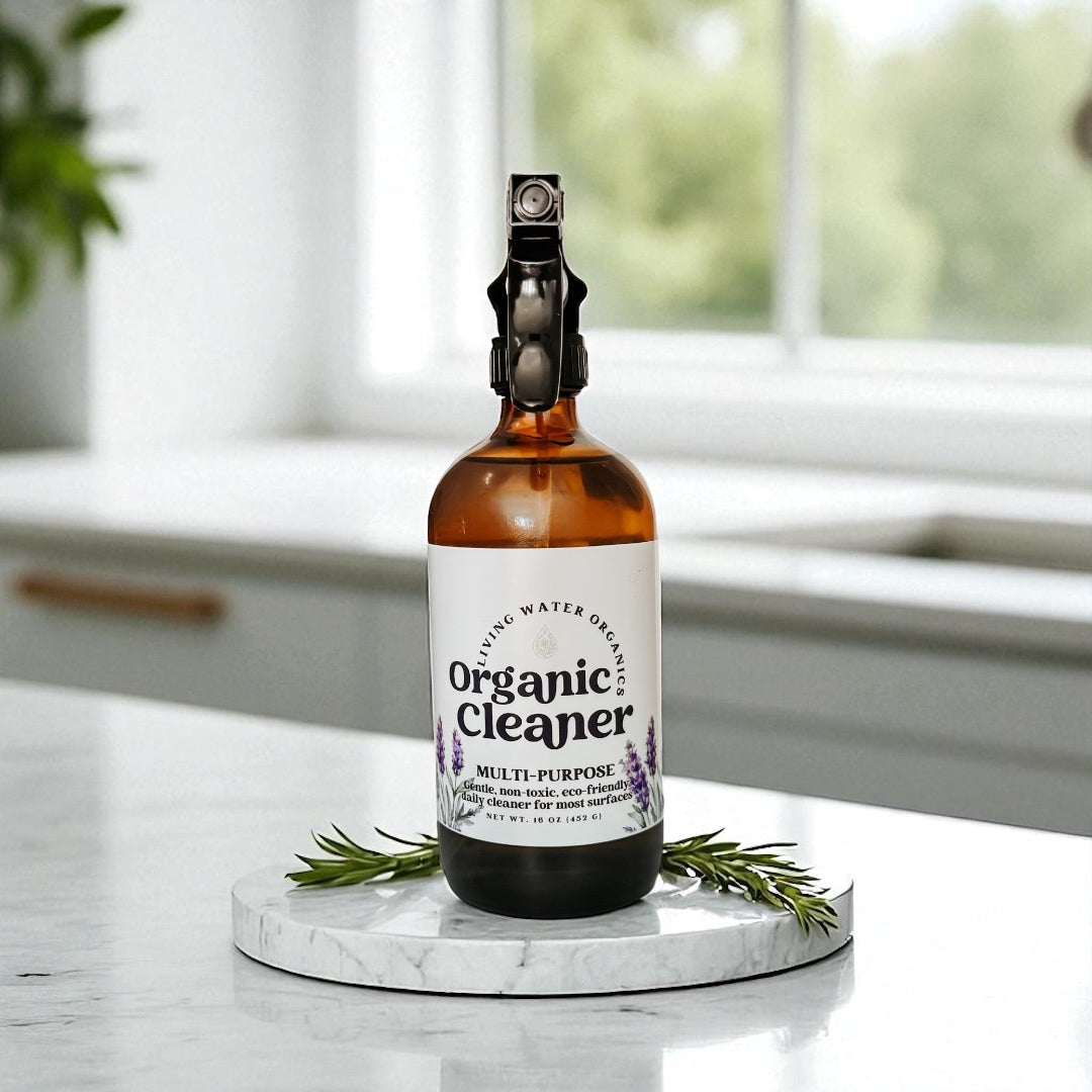 Cottage Fresh Organic Non Toxic Cleaning Spray Living Water Organics