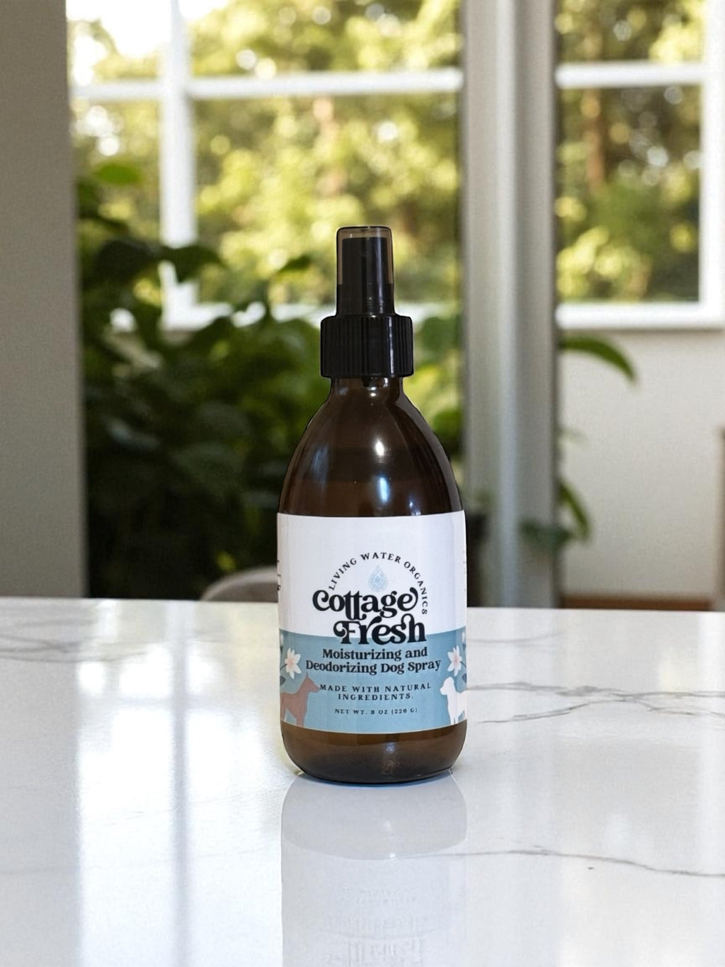 Dog Spray Deodorizing and Moisturizing Leave-In, Cottage Fresh Dog Line