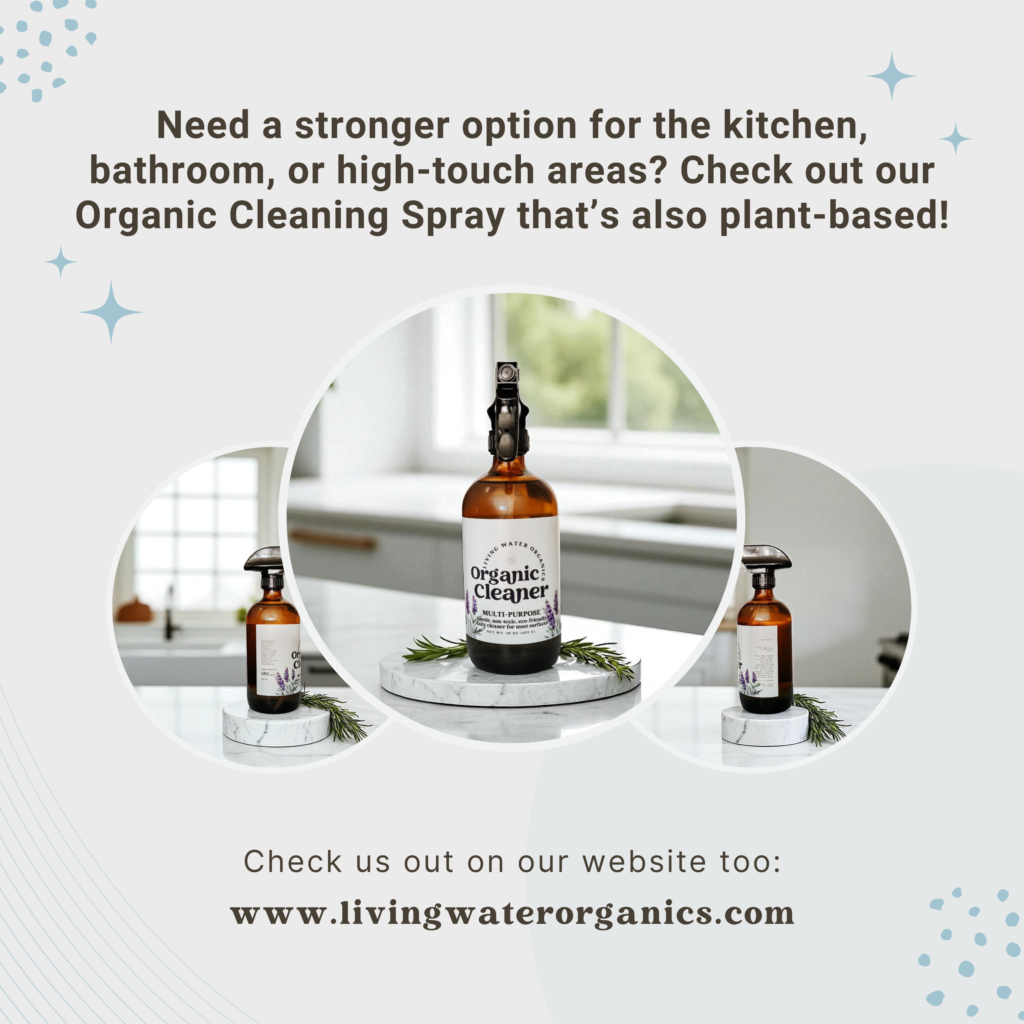 Plant Based Screen & Surface Cleaner - Gentle Daily Cleaning Spray