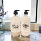 Goat Milk & Tallow Shampoo and Conditioner Set Hydrating Curly Hair Care