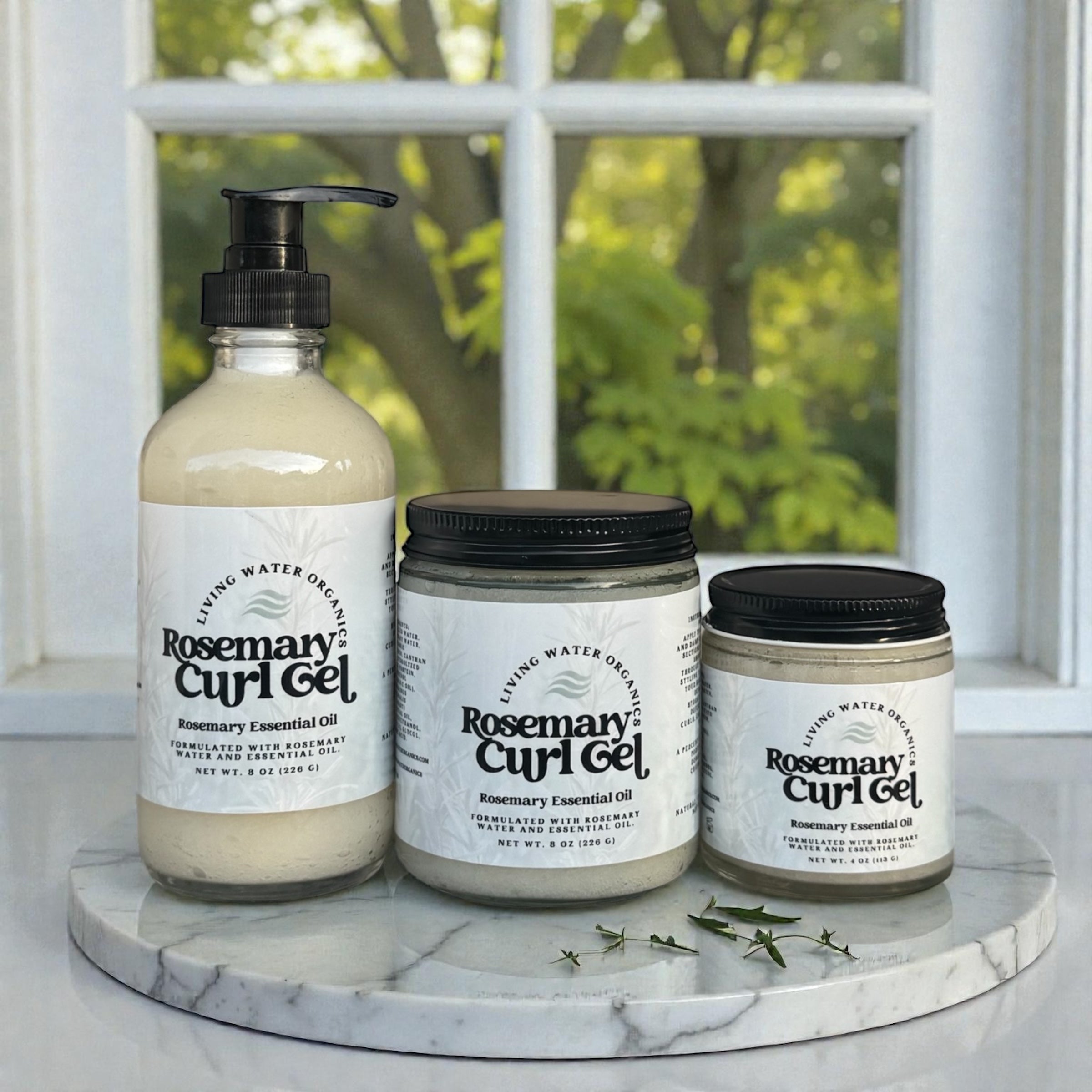 Rosemary Curl Gel (Medium to Strong Hold)