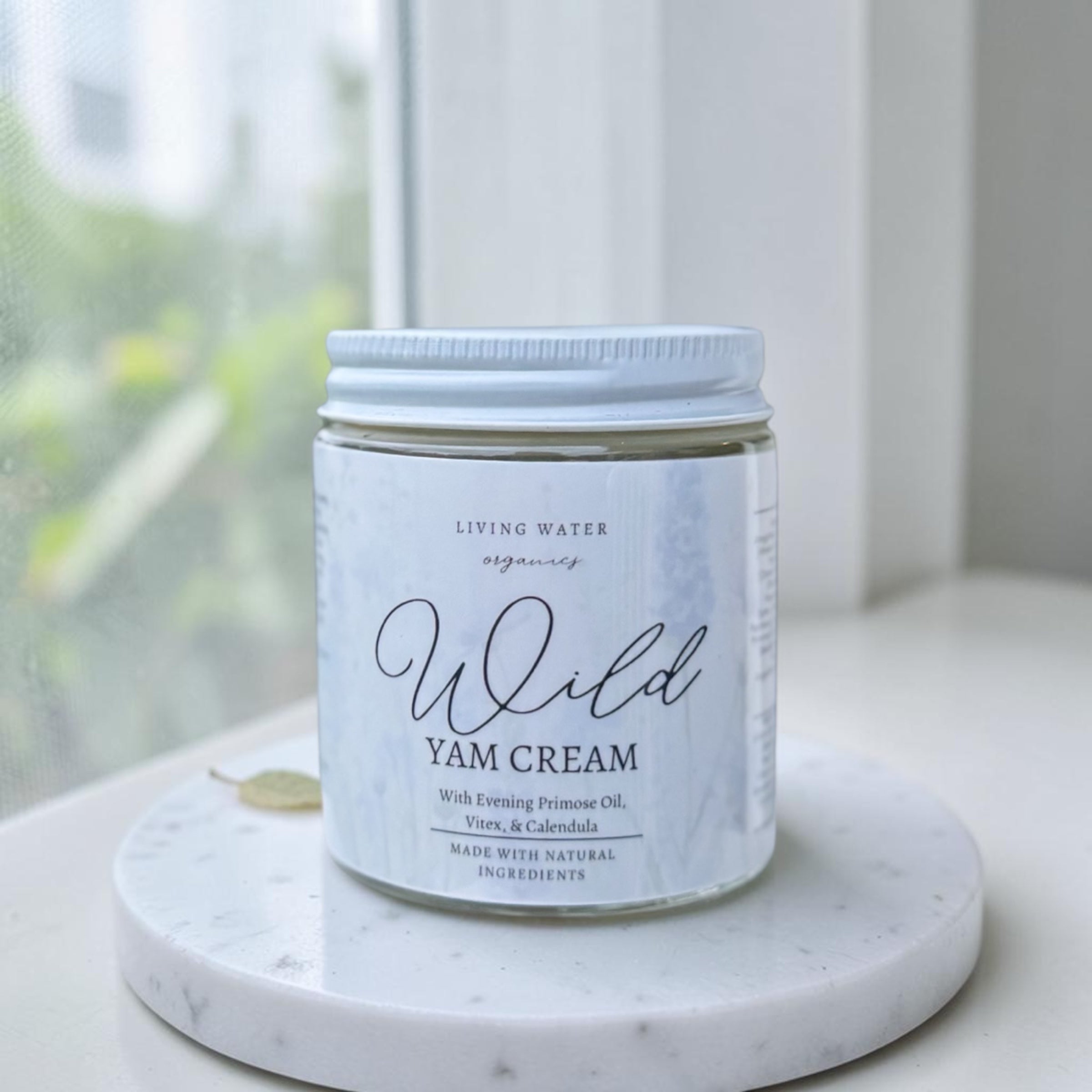 Wild Yam Cream with Evening Primrose & Vitex Extract | Hormone-Supporting Women’s Moisturizer