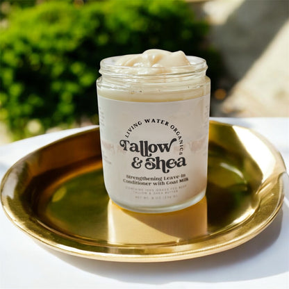 Tallow & Shea Strengthening Leave-In Conditioner with Goat’s Milk