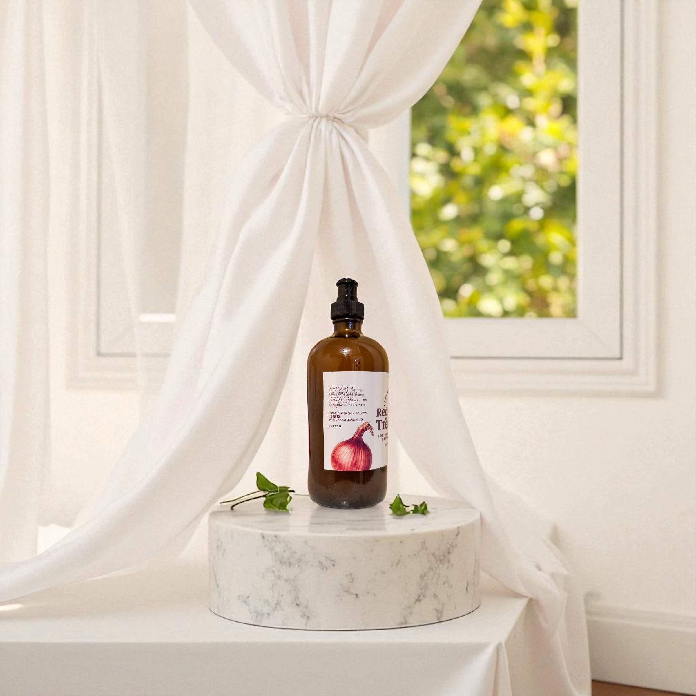 Red Onion and Rosemary Hair Loss Treatment for Hair Growth