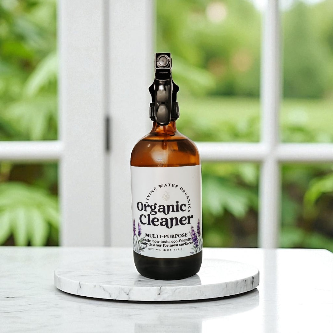 Cottage Fresh Organic Non Toxic Cleaning Spray Living Water Organics