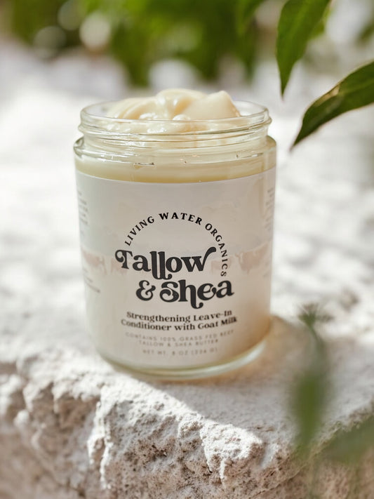 Tallow & Shea Strengthening Leave-In Conditioner with Goat’s Milk