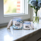 Aqua Face Cream and Aqua Tallow Body Butter with Organic Mango Butter and Organic Blue Spirulina