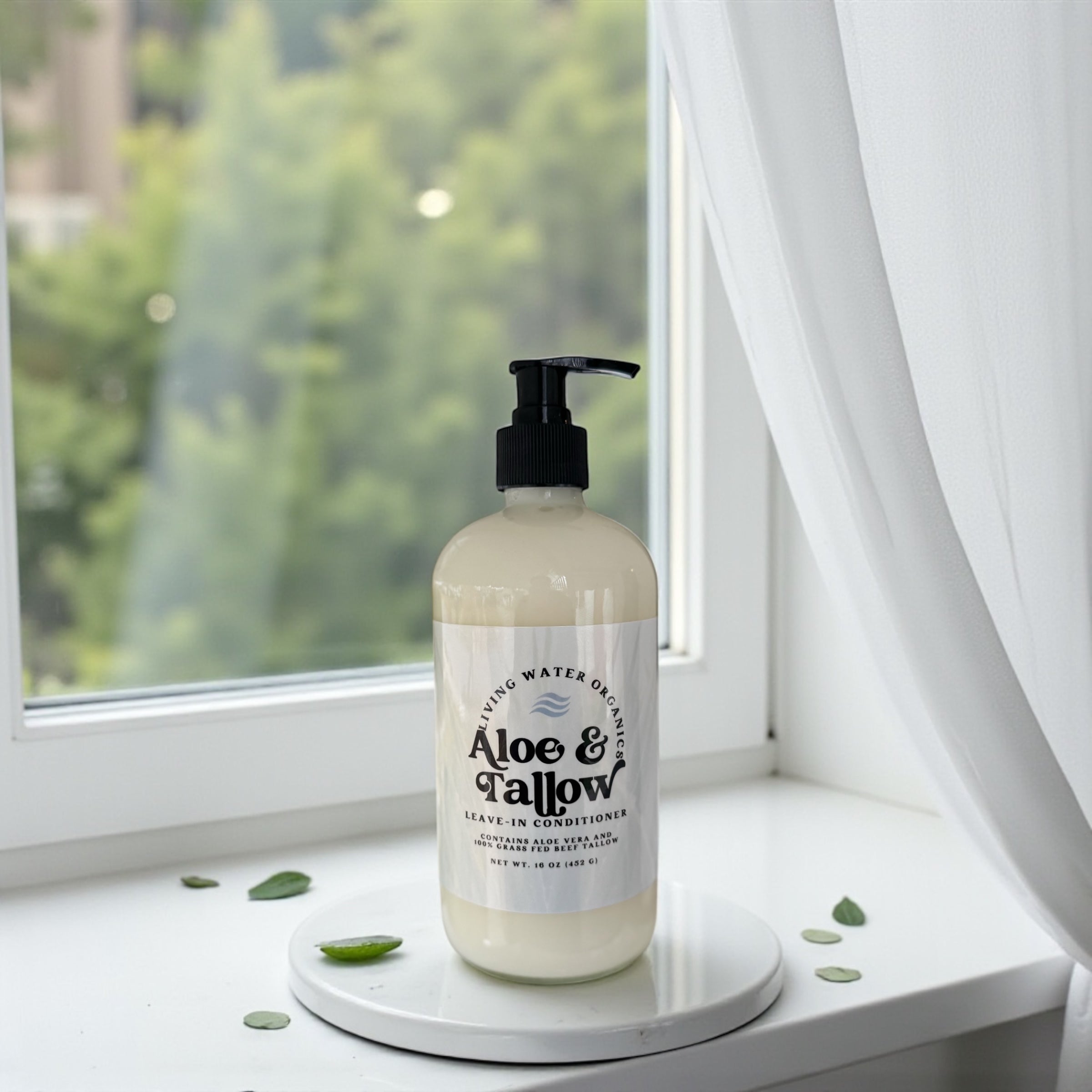 Aloe & Tallow Shampoo and Leave-In Conditioner Set Hydrating for All Hair Types