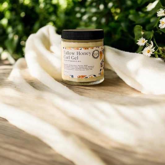 Tallow Honey Curl Gel with 100% Grass Fed Tallow