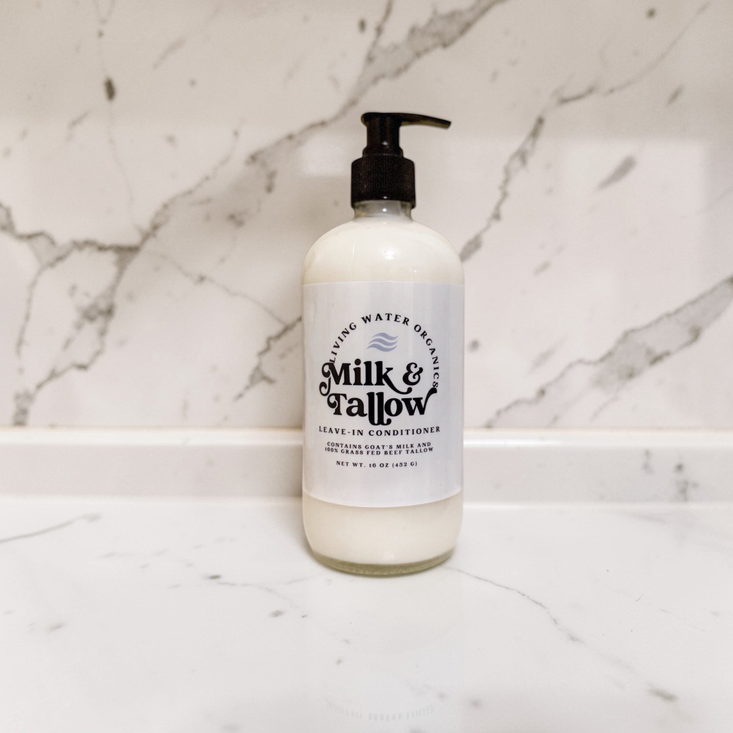 Goat Milk and Tallow Leave-In Conditioner