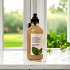 Peppermint and Chamomile Flaxseed Gel for Curly, Wavy, and Coily Hair, Promotes Growth and Soothing