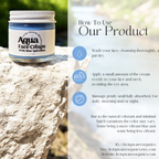 Aqua Face Cream and Aqua Tallow Body Butter with Organic Mango Butter and Organic Blue Spirulina