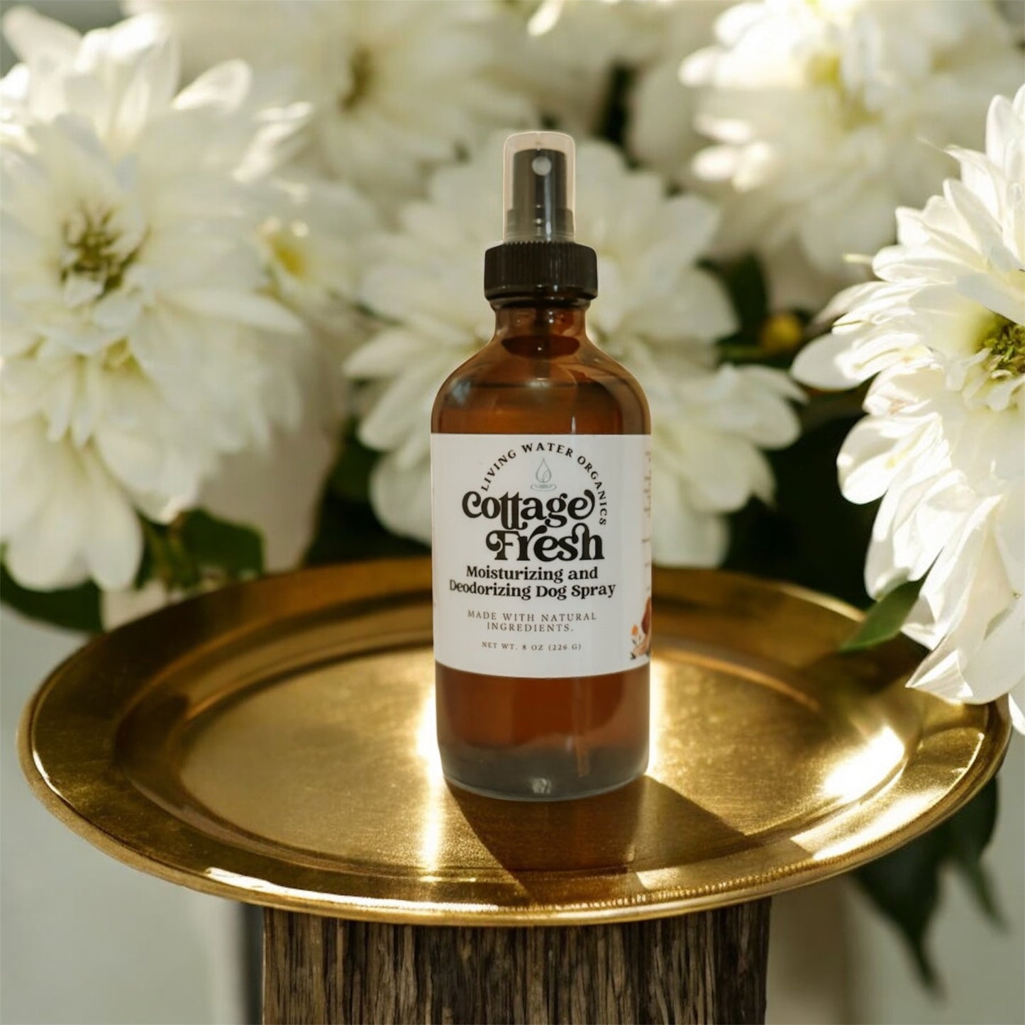 Dog Spray Deodorizing and Moisturizing Leave-In, Cottage Fresh Dog Line