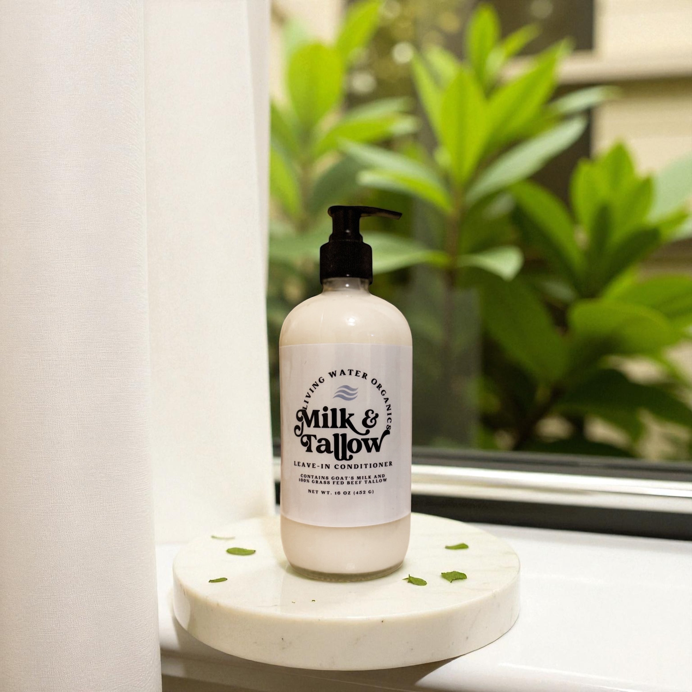 Goat Milk and Tallow Leave-In Conditioner