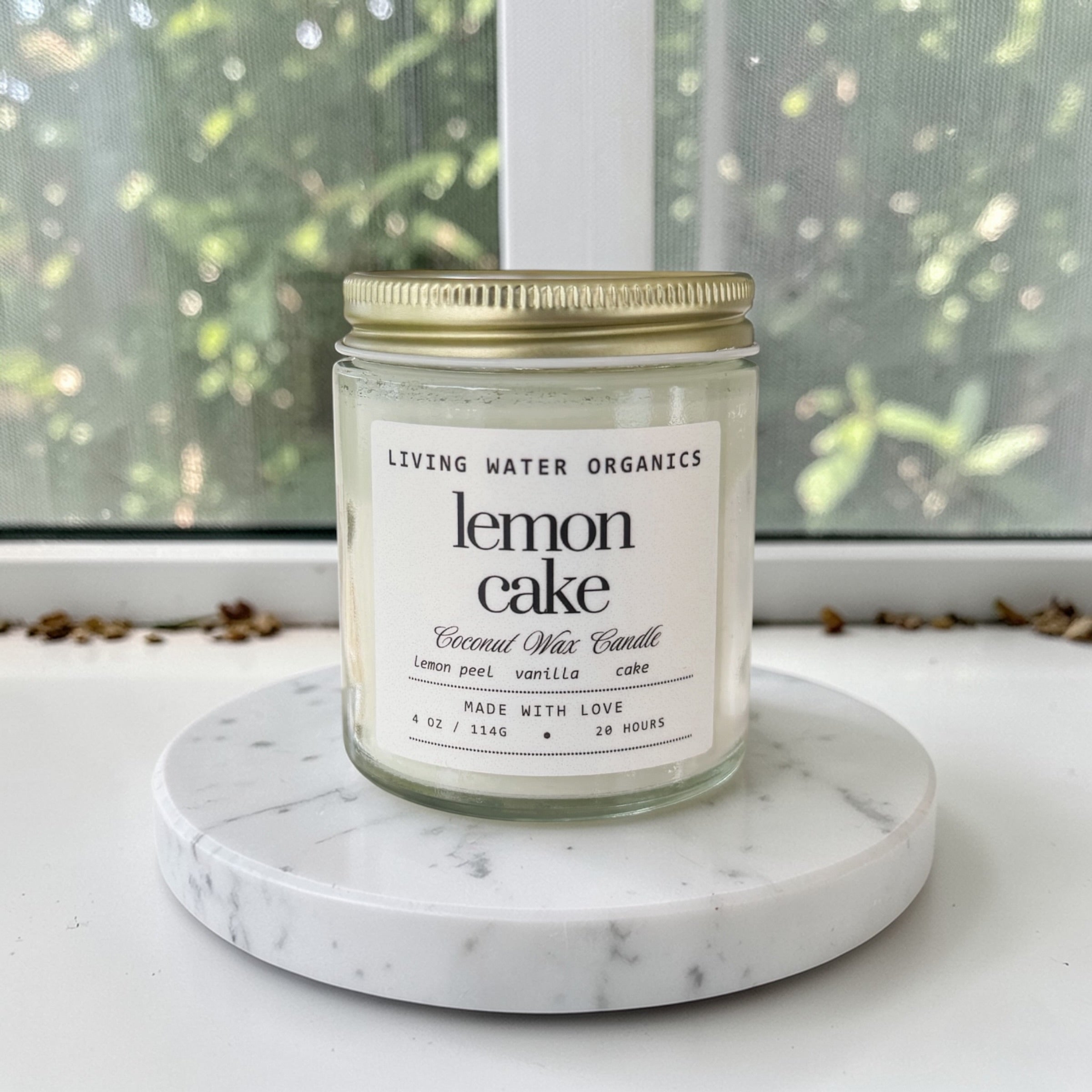 Lemon Cake Coconut Wax Candle