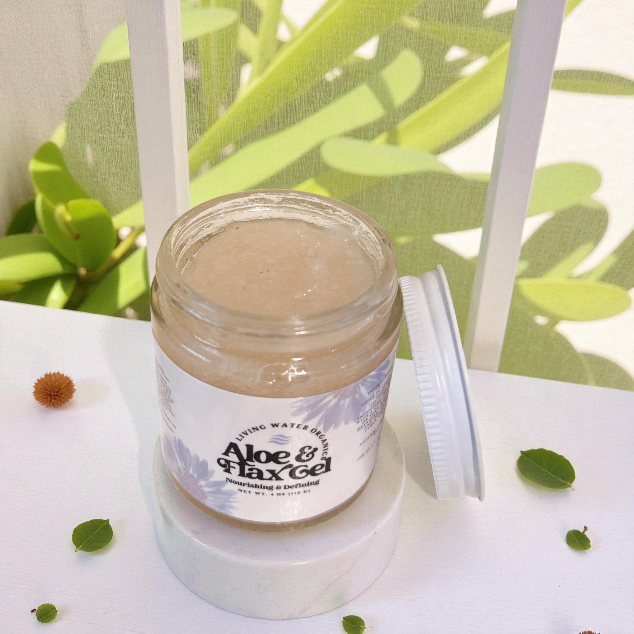 Aloe Vera & Flaxseed Gel, Nourishing (Medium Hold)