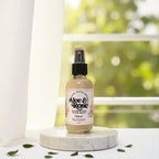 Aloe & Rose Hydrating Hair Mist, Natural Leave-In Moisturizing Spray