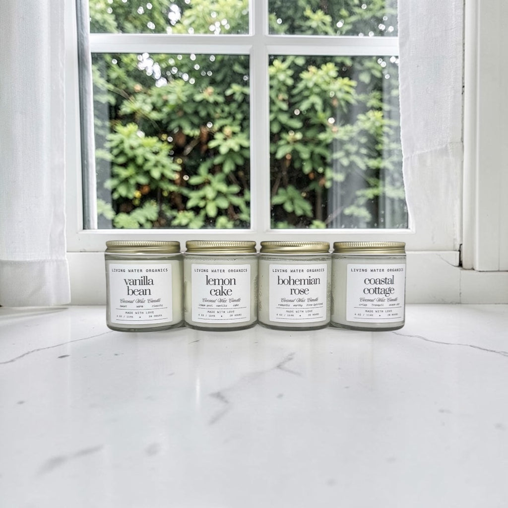 Lemon Cake Coconut Wax Candle