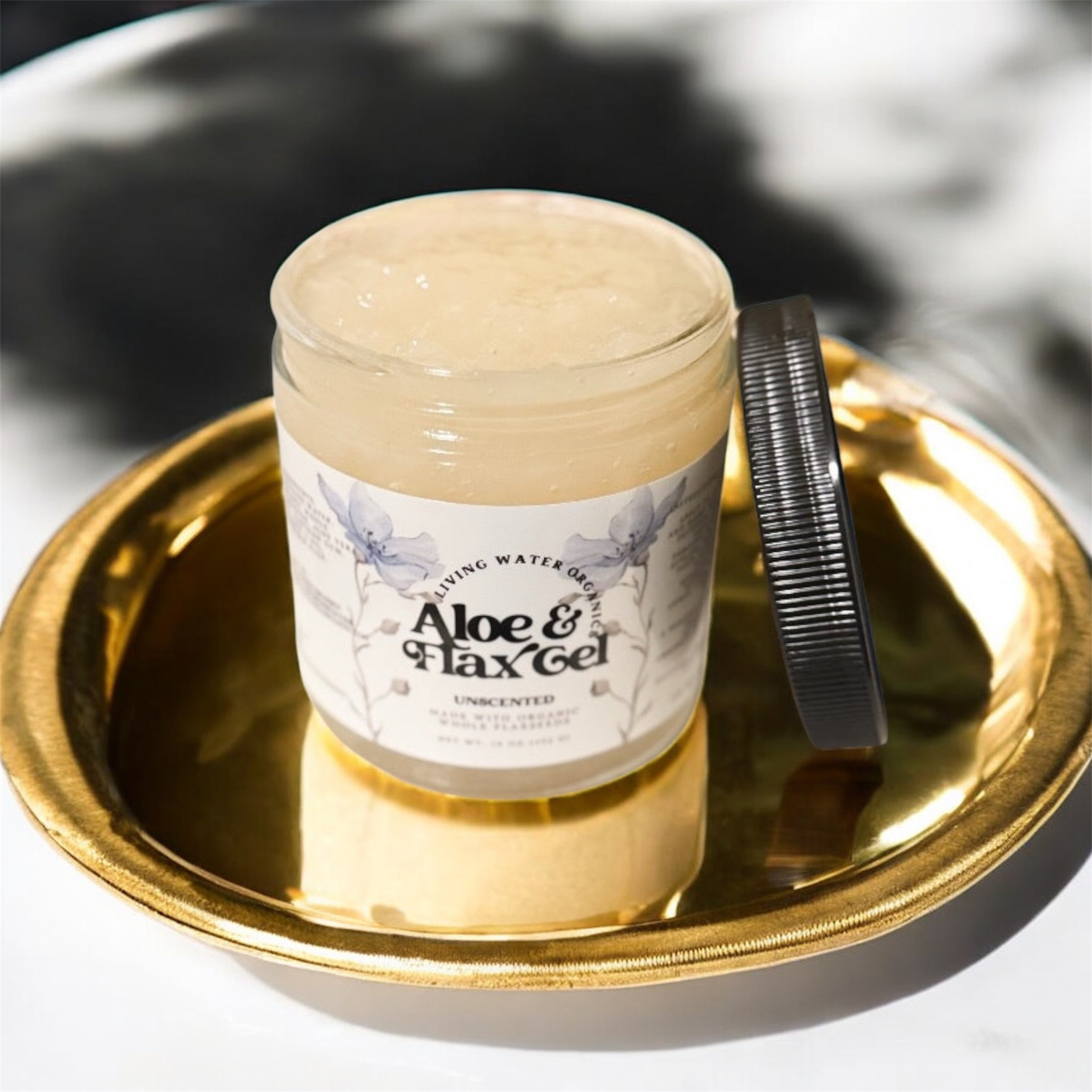 Aloe Vera & Flaxseed Gel, Nourishing (Medium Hold)