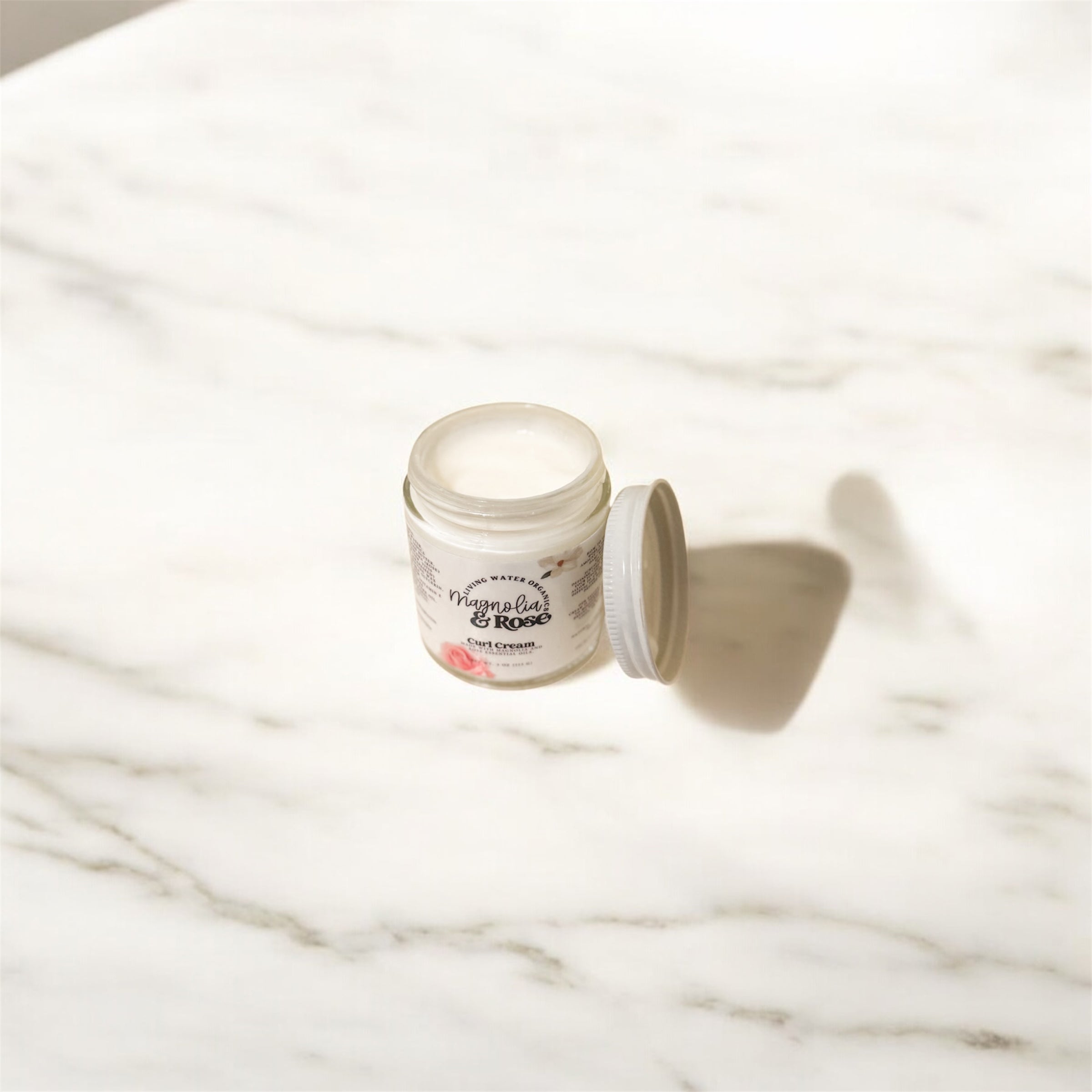 Magnolia & Rose Curl Cream (Lightweight moisture, Frizz Control)