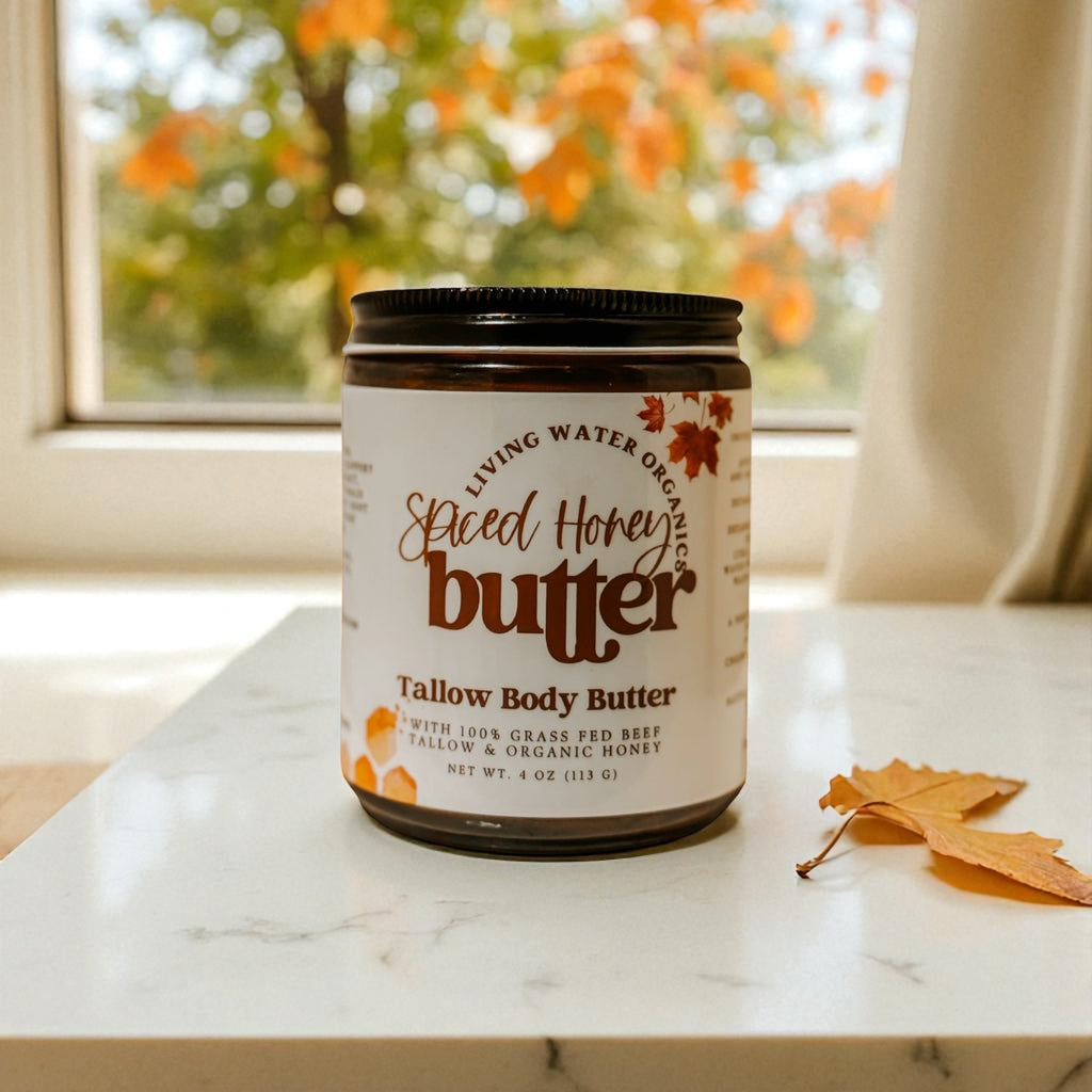 Spiced Honey Shampoo, Conditioner, Body Butter, Cinnabun Lip Balm Bundle