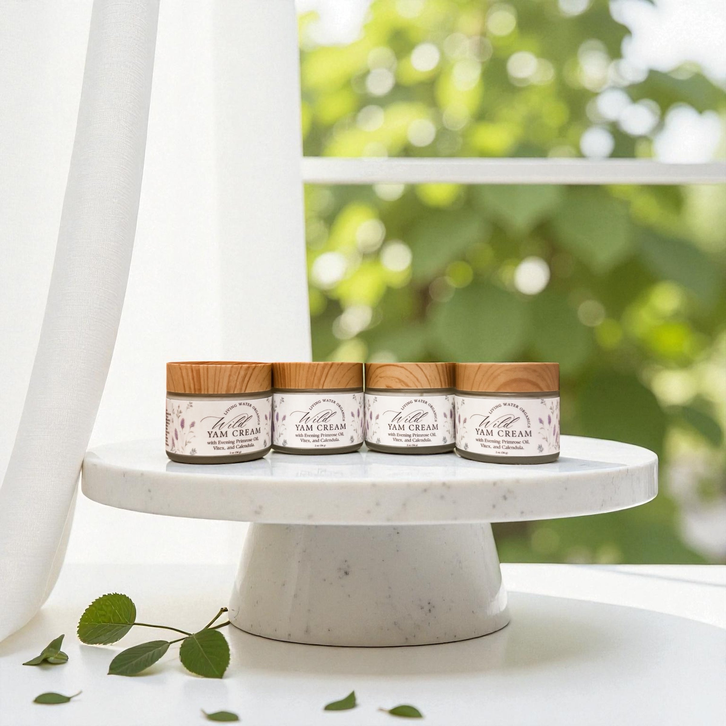 Wild Yam Cream with Evening Primrose & Vitex Extract | Hormone-Supporting Women’s Moisturizer